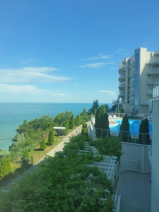 Studio Silver Terace With Sea View For 4 Person Byala  Bagian luar foto