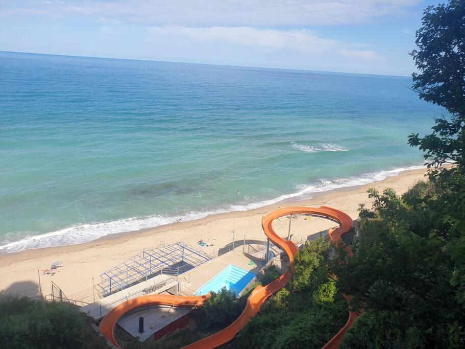 Studio Silver Terace With Sea View For 4 Person Byala  Bagian luar foto