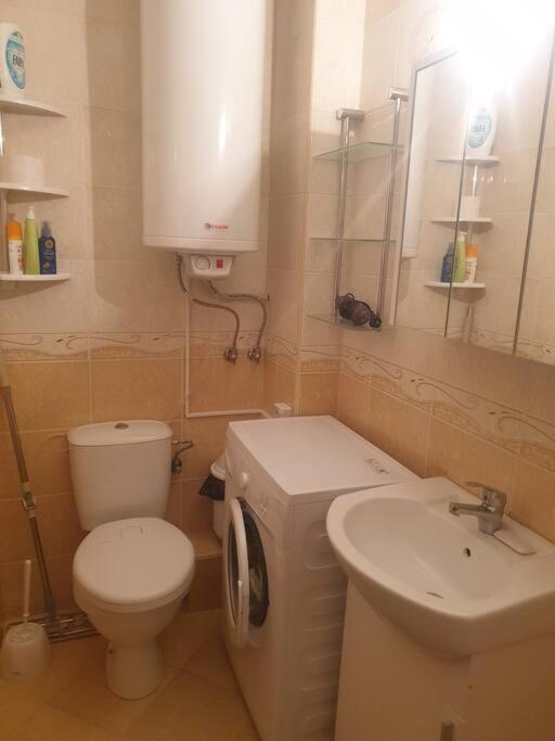 Studio Silver Terace With Sea View For 4 Person Byala  Bagian luar foto