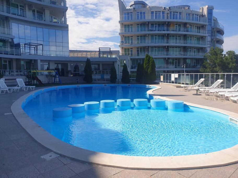 Studio Silver Terace With Sea View For 4 Person Byala  Bagian luar foto